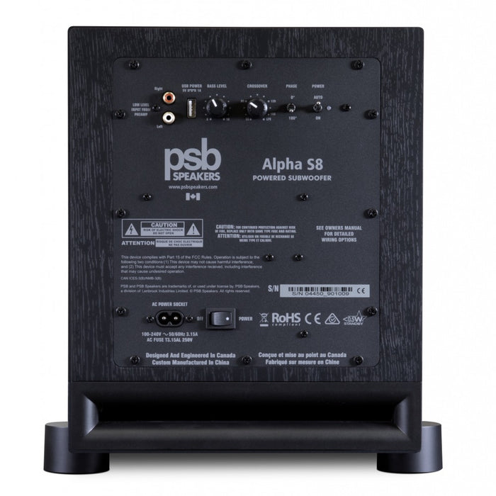 PSB | Alpha S8 Subwoofer | Melbourne Hi Fi5