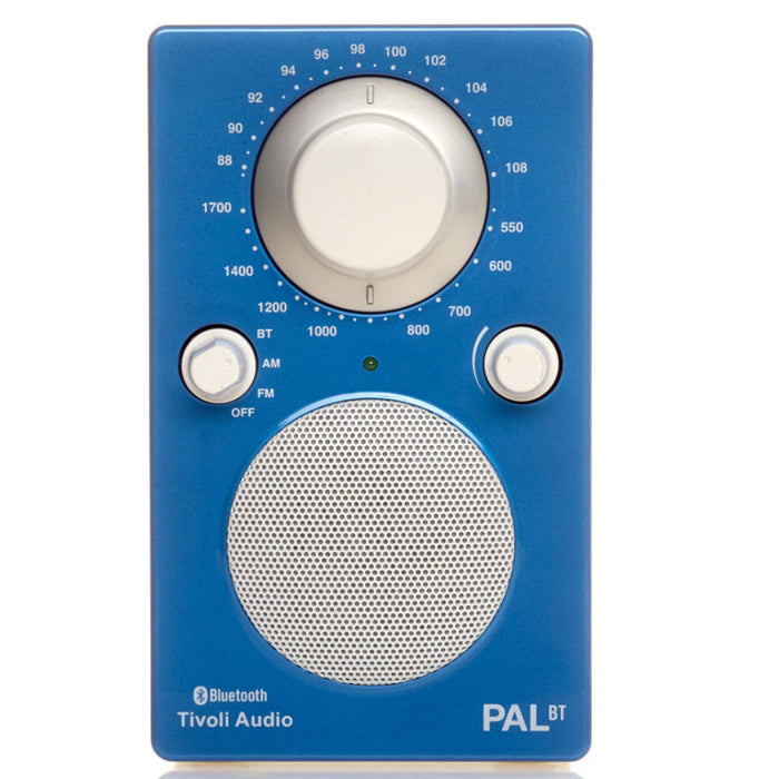 Tivoli Audio | PAL BT Portable Bluetooth AM FM Radio Blue White | Melbourne Hi Fi2