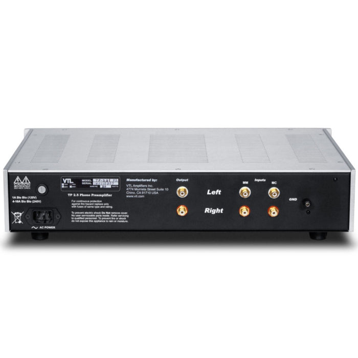 VTL | TP-2.5i Performance Phonostage Preamplifier | Melbourne Hi Fi3